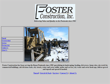 Tablet Screenshot of fosterco.biz